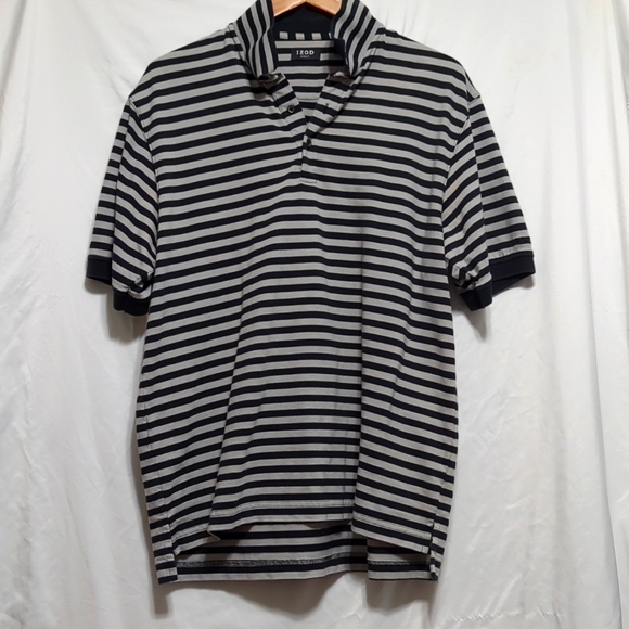 Izod Golf Gray Polo - Picture 1 of 8